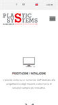 Mobile Screenshot of plasticsystems.it